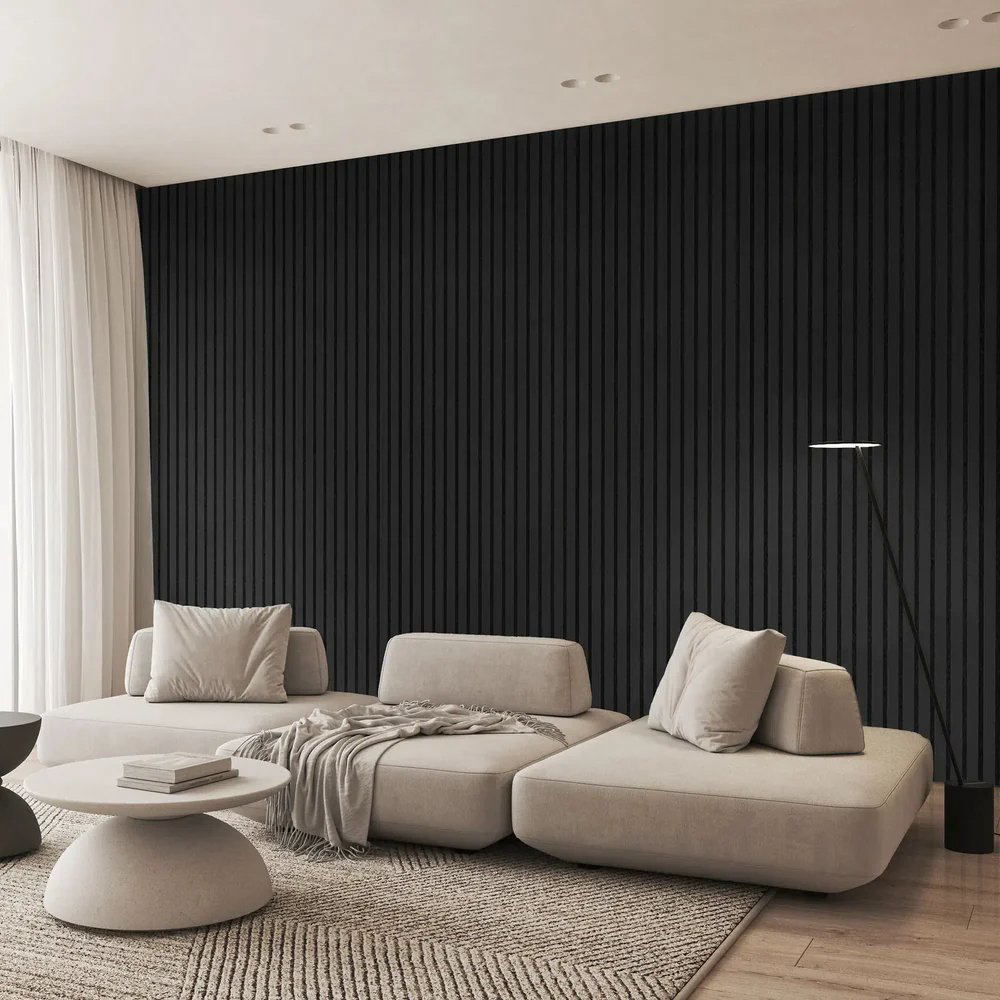 Sound Absorbing Wood Wall Panel (270 × 110 cm)